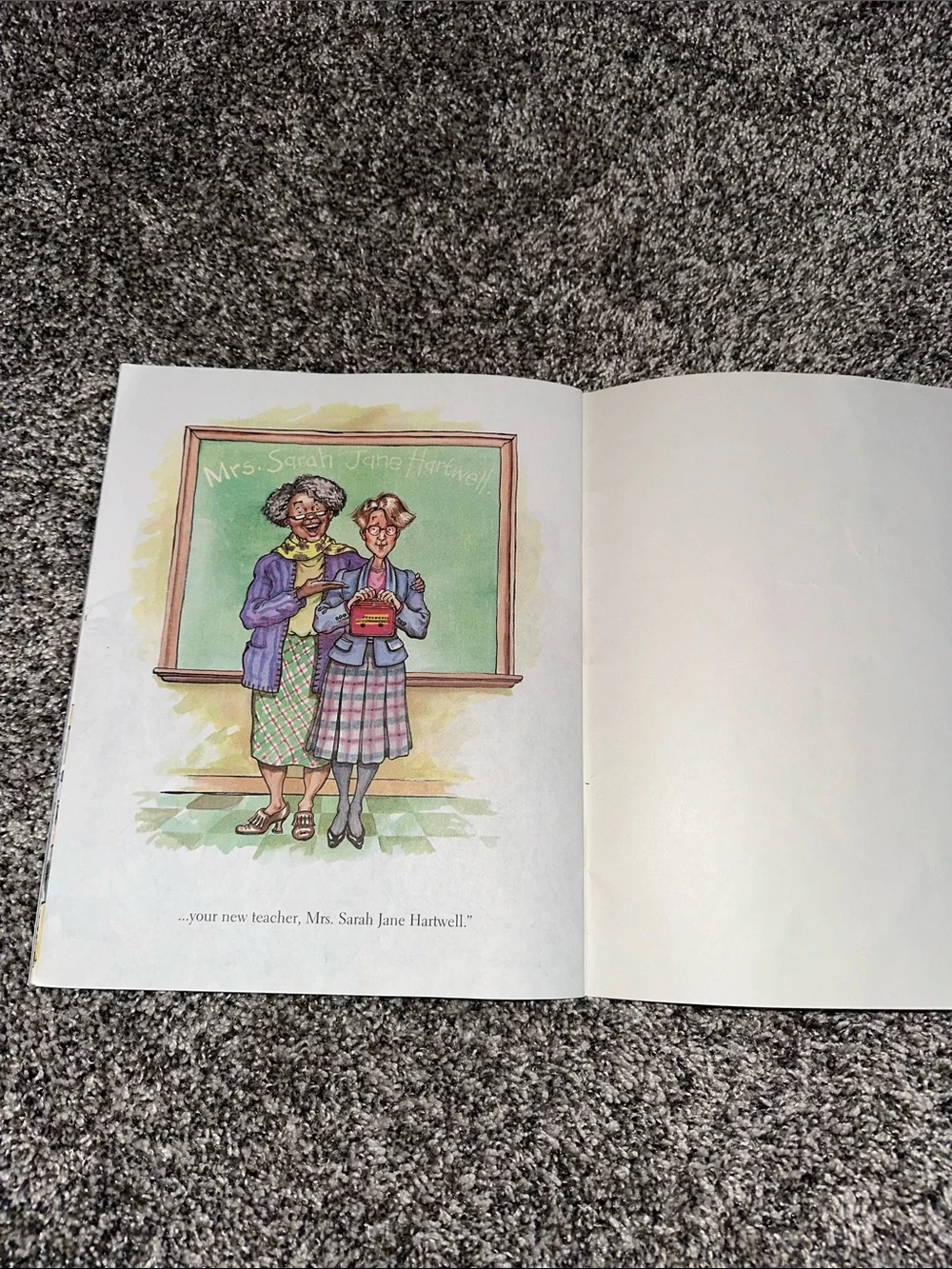 Scholastic colorful illustrated